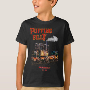 T-shirt Foudre Billy Steam Train Anglais Locomotive