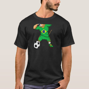 T-shirt Fouet de Pitbull Brésil Fans de football Jersey Br