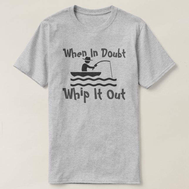 T-shirt fouettez-en cas de doute le (Design devant)