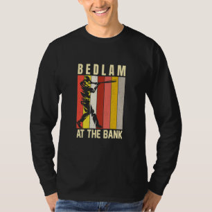 T-shirt Fouillis au fan de baseball de la banque