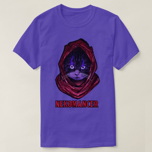 T-shirt Foulard rouge Nekomancer (Design devant)