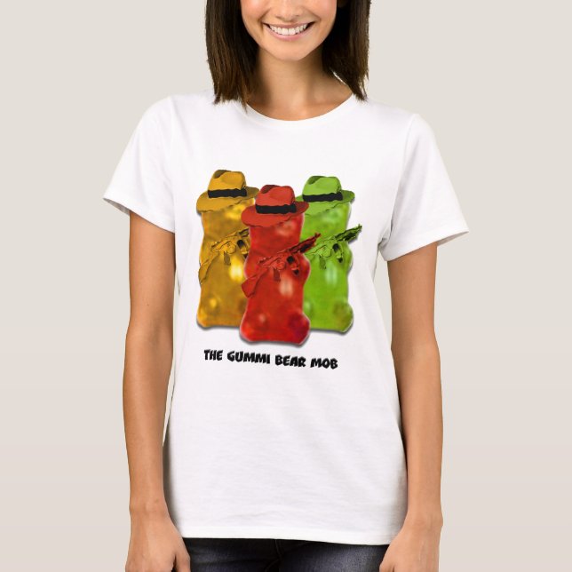 T-shirt Foule d'ours de Gummi (Devant)