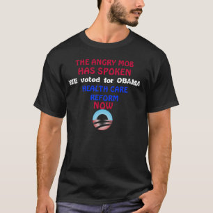 T-shirt Foule fâchée Obama