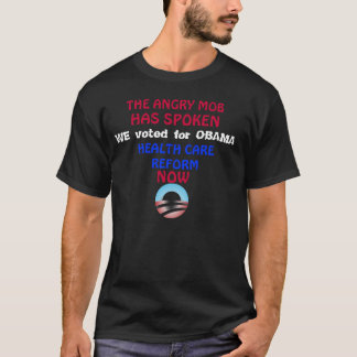 T-shirt Foule fâchée Obama
