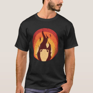 T-shirt Four de poterie vintage Art céramique Professeur d