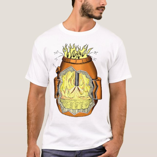 T-SHIRT FOUR EN ACIER (Devant)