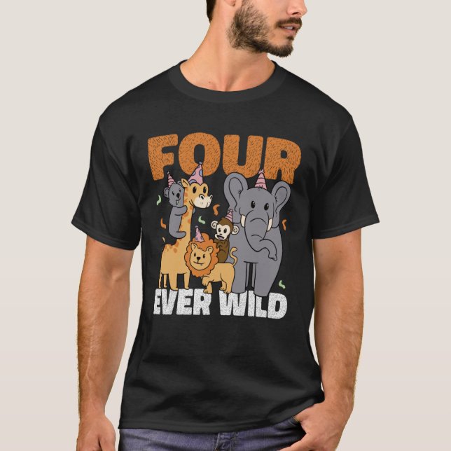 T-shirt Four Ever Wild (Devant)