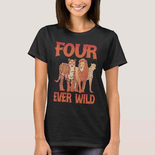 T-shirt Four Ever Wild (Devant)