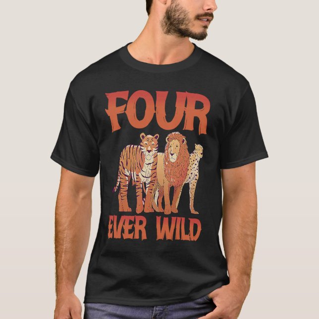 T-shirt Four Ever Wild (Devant)