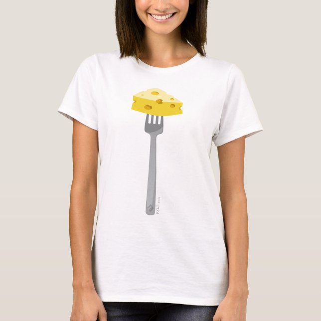 T-shirt Fourchette de fromage (Devant)