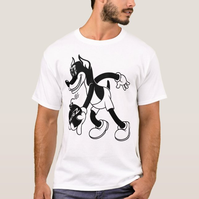 T-shirt Foureyez - Doberman Toon (Devant)