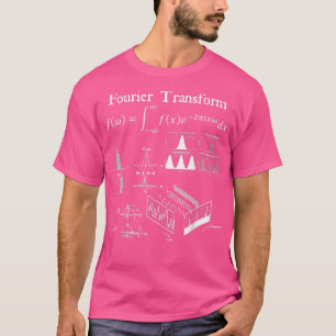 T-shirt Fourier Transformer Signal Science Math Enseignant