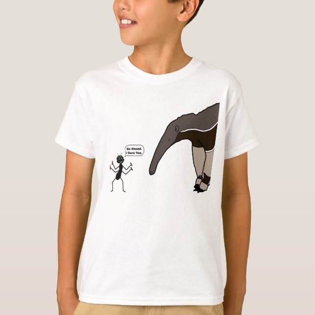 T-shirt Fourmi contre la chemise de fourmilier (Devant)