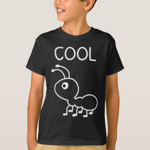 T-shirt Fourmi Cool, Jeux de mots, Drôle, Blagues, Sarcast