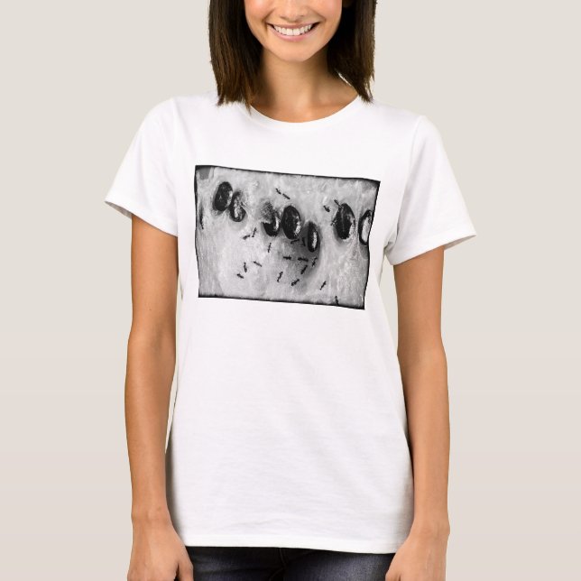 T-shirt fourmis de surf (Devant)