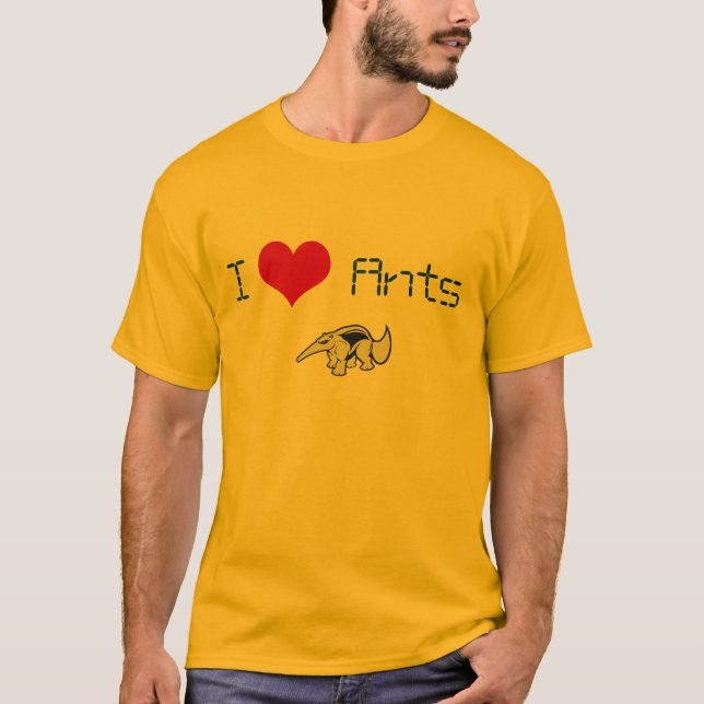 T-shirt Fourmis I <3 (Devant)