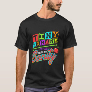 T-shirt Fournisseur De Garderie Minuscules Humains M'Ont V