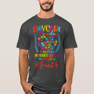 T-shirt Fournisseur de garderies Amusement en garderie App
