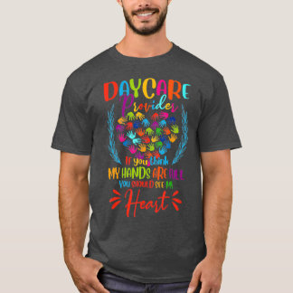 T-shirt Fournisseur de garderies Amusement en garderie App