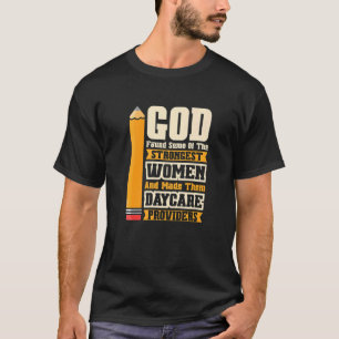 T-shirt Fournisseur de garderies Éducation des enfants