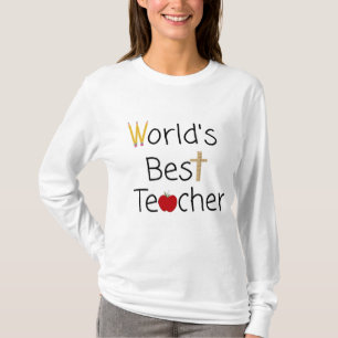 T-shirt Fournitures de la meilleure école de Cool du monde