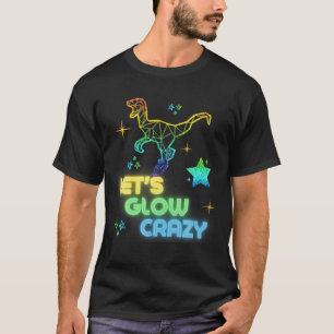 T-shirt Fous de lumière Fou Cool fête d'anniversaire Glow