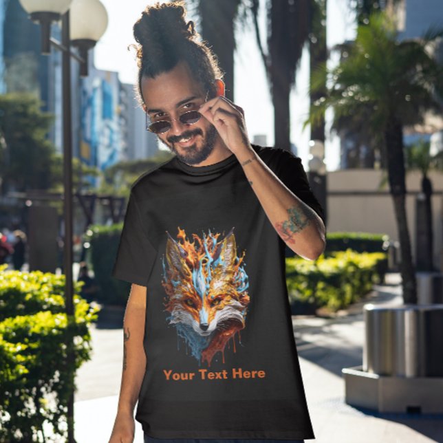 T-shirt Fox 3D (Créateur téléchargé)