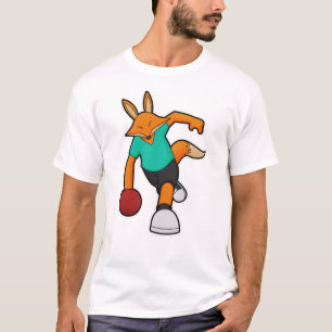 T-shirt Fox à Bowling avec Bowling ball