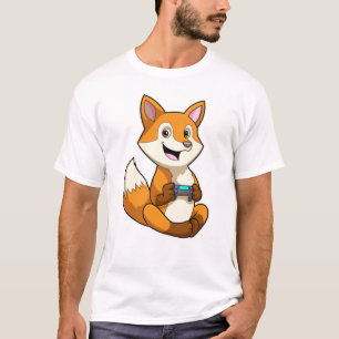 T-shirt Fox à jouer avec contrôleur