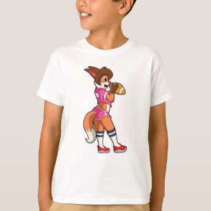 T-shirt Fox at Football Sports