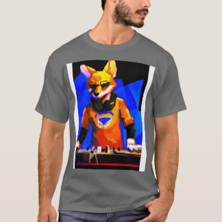 T-shirt Fox au stand DJ 8