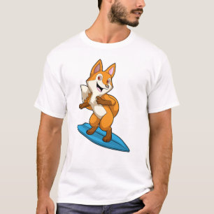 T-shirt Fox comme surfer avec Surfer