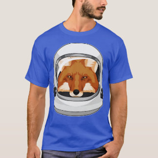 T-shirt Fox en astronaute avec casque