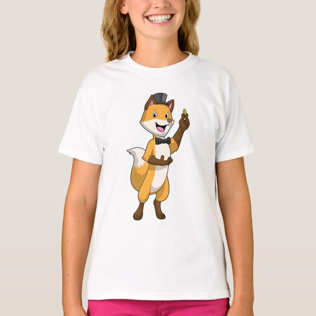 T-shirt Fox en Groom avec anneau Mariage (Devant)