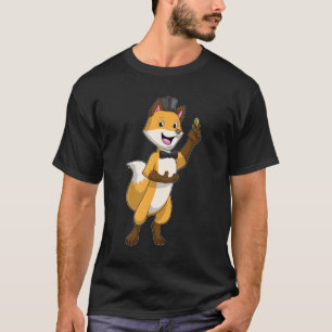 T-shirt Fox en Groom avec anneau Mariage