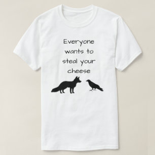 T-shirt Fox et corneille