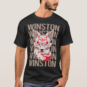 T-shirt Fox Face - Nom Winston