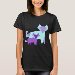 T-shirt Fox Lover Cool regarder mère bébé Fox mignonne Ori