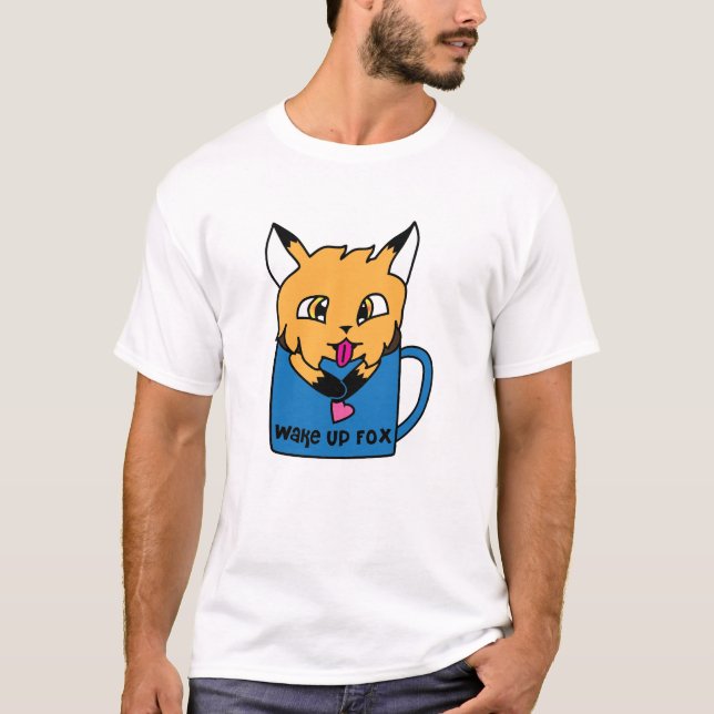 T-shirt Fox N Mug (Devant)