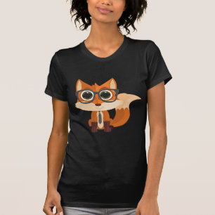 T-shirt Fox Nerd