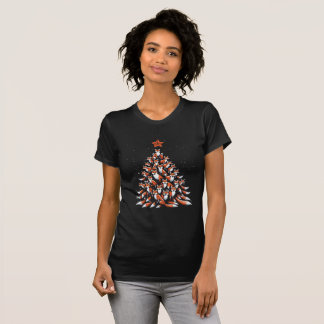 T-shirt Fox Noël Arbre Fox Xmas