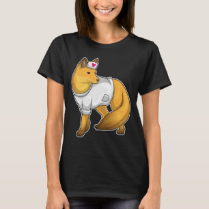 T-shirt Fox Nurse Heart