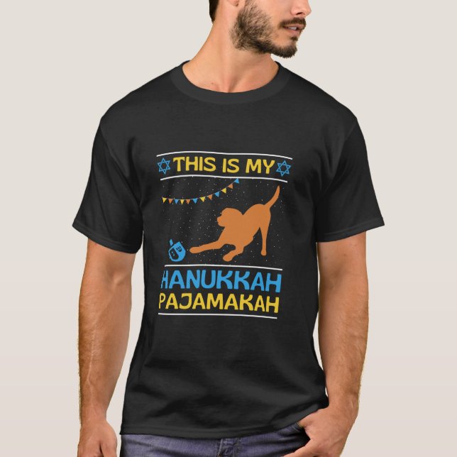 T-shirt Fox Red Lab Hanoukka Family Correspondance Pyjamas (Devant)