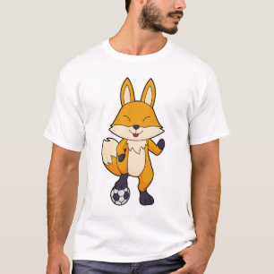 T-shirt Fox Soccer player Soccer