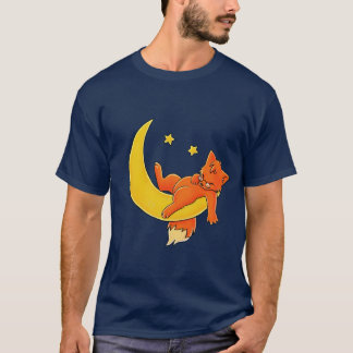 T-shirt Fox somnolent de lune