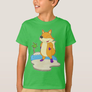 T-shirt Fox Summer Beach