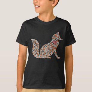 T-shirt Fox tacheté coloré