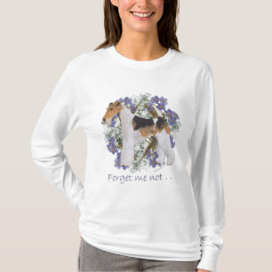 T-shirt Fox-Terrier à poil dur Myosotis