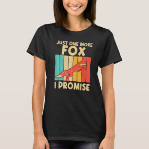 T-shirt Fox vintage Pour Hommes Femmes Garçons Filles Enfa