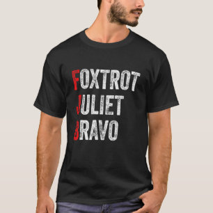 T-shirt Foxtrot Juliet Bravo Amérique Us